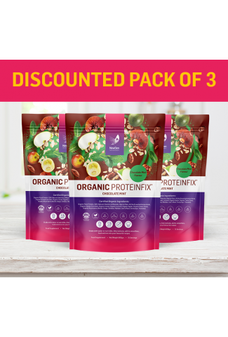 Organic ProteinFix Chocolate Mint - Discounted pack of 3